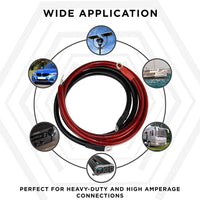 Power Bright 2 AWG 3 Foot High for wide applications perfect for heavy duty amperage