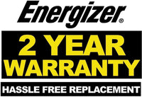 Energizer 2 Gauge 800A 2 year warranty hassle free replacement