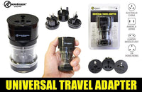 KRIGER Small Size Worldwide International Travel Plug Adapter Kit image of universal travel adapter