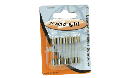 PowerBright F3A - 3 Amp Glass Fuse main image